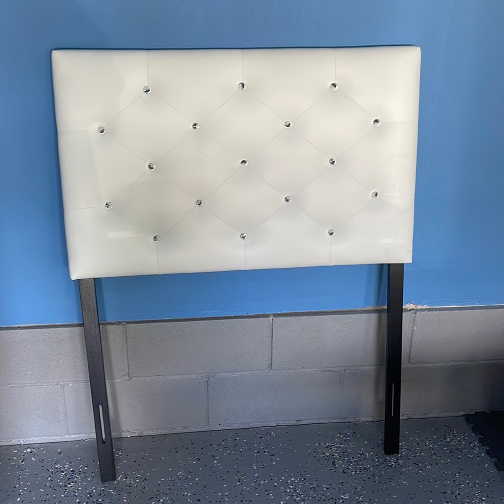 Headboard for twin xl. brand new condition. used for dorm room.